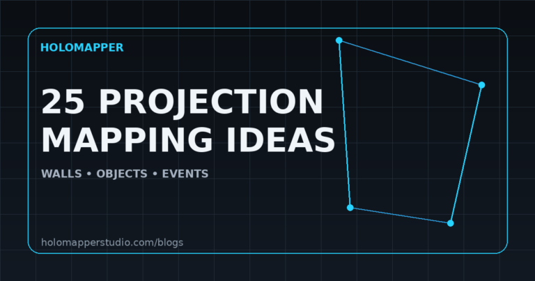25 Projection Mapping Ideas for Walls, Objects, Events, and Home Projects — HoloMapper Blog