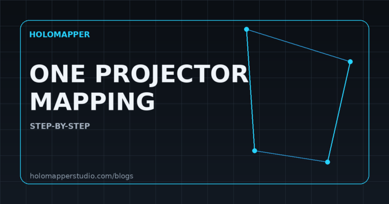 Projection Mapping With One Projector: Step-by-Step Setup — HoloMapper Blog